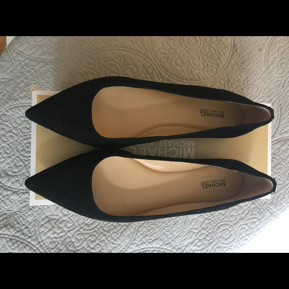 Michael Kors suede flats